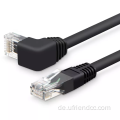 Custom Shield RJ45 Rechtswinkel 90 -Grad -Ethernet -Kabel